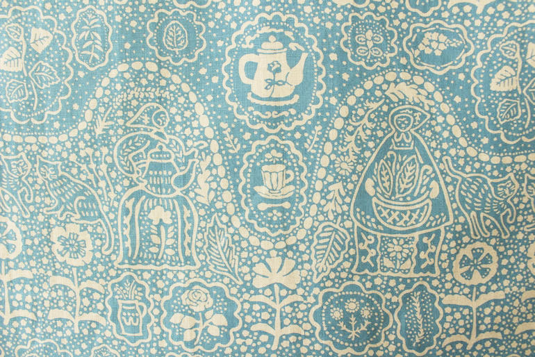 LINNETリネンプリント ハーブティー